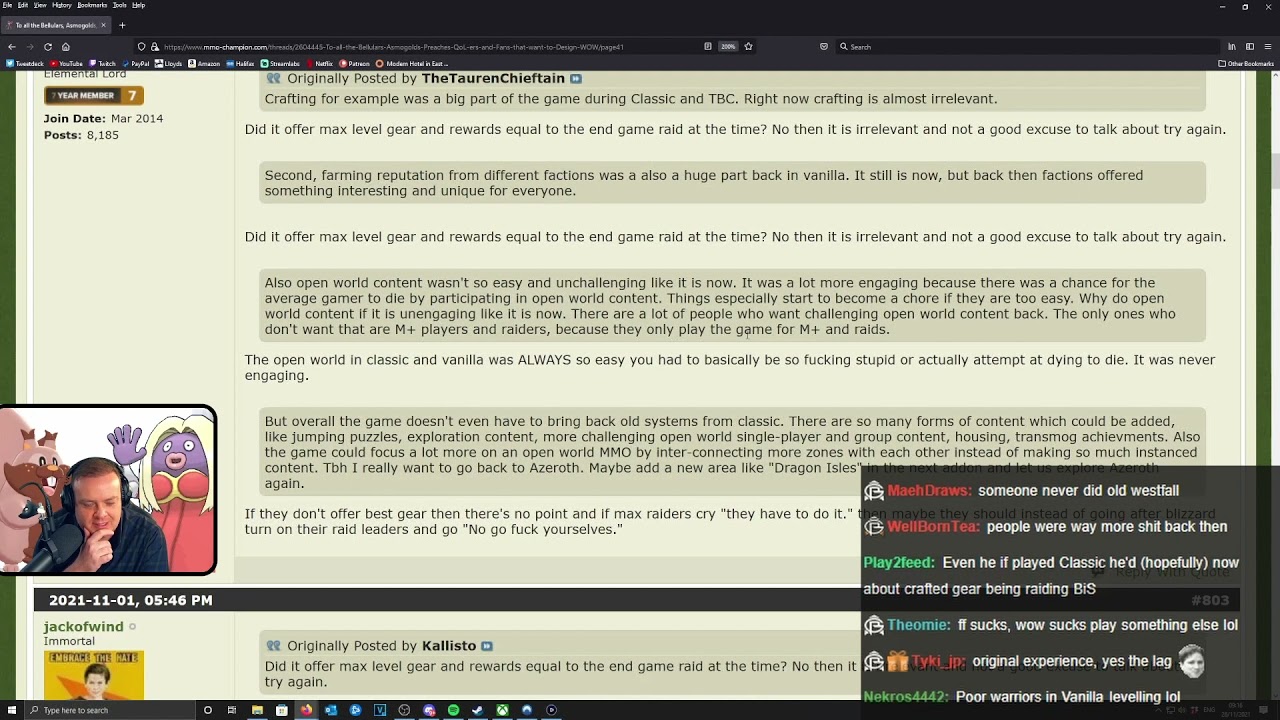 Preach Reacts to MMO Champion RAGE at Youtubers