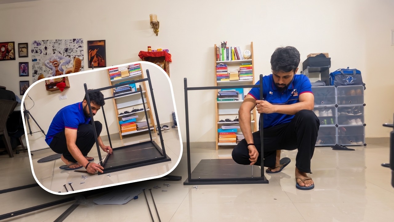 Satisfying Table Build | 15 Minutes BTS (No Talking, Chill Music)