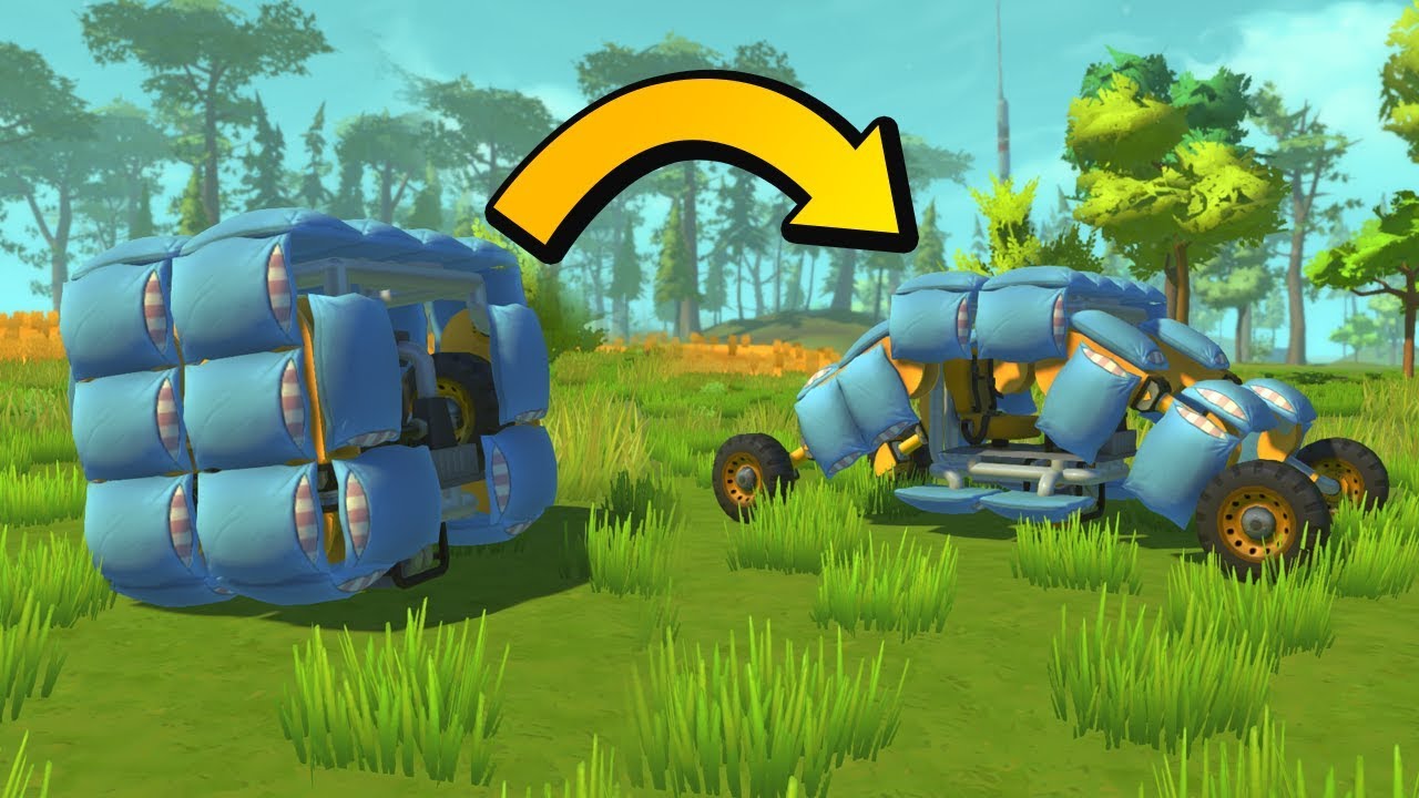 PODUSZKOWIEC TRANSFORMER w Scrap Mechanic!