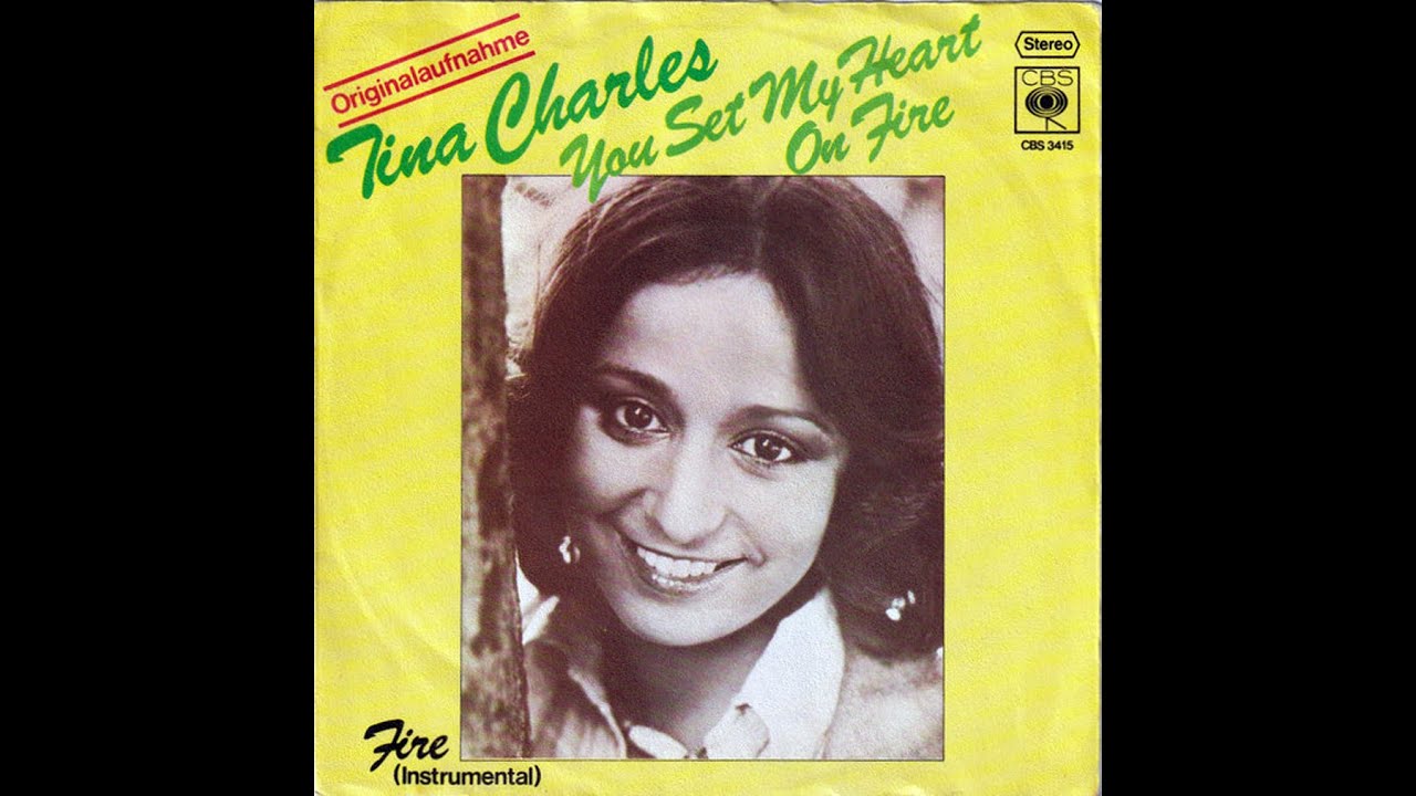 Tina Charles ~ You Set My Heart On Fire 1976 Disco Purrfection Version