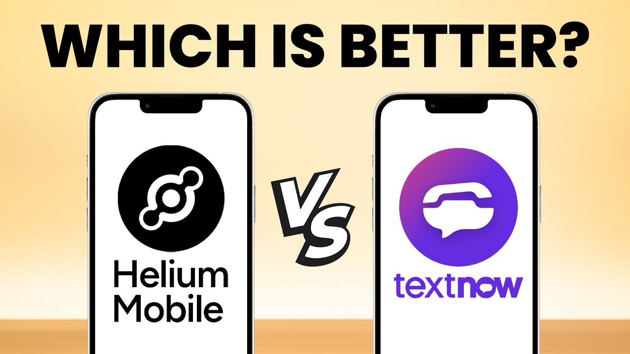 Helium Mobile vs TextNow - Which is Better?