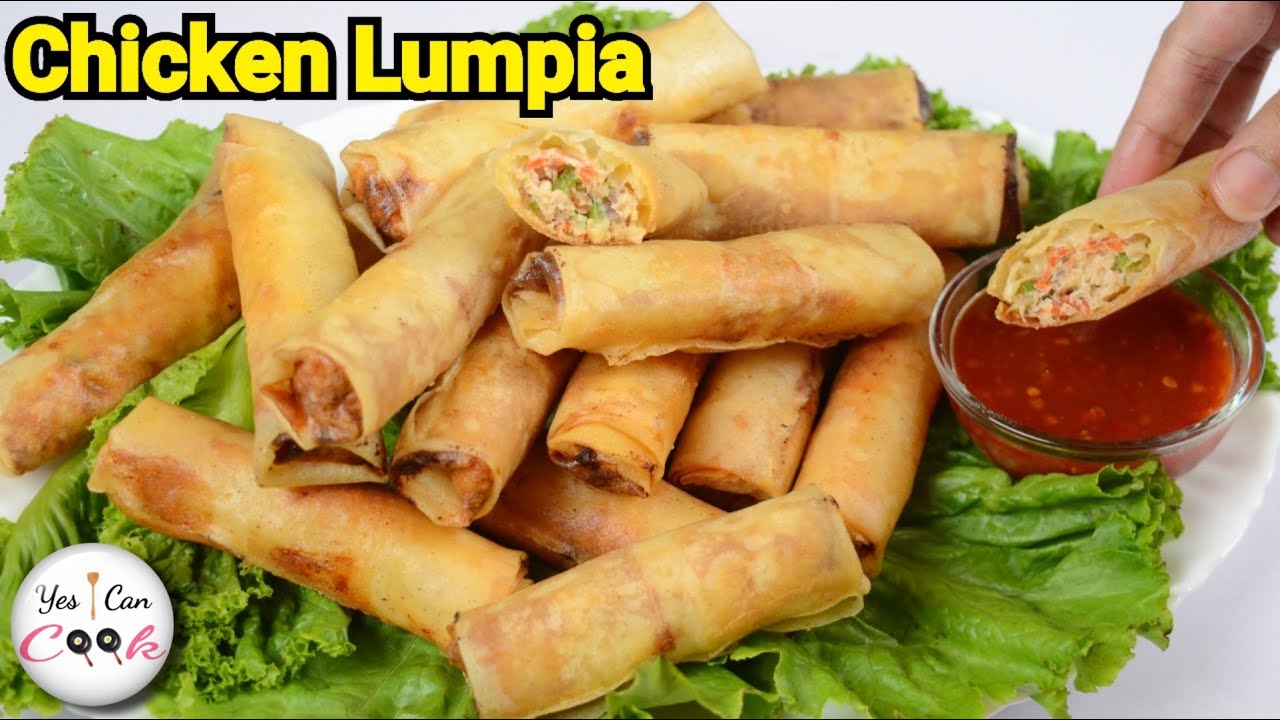 This Is The Most Delicious I Have Ever Eaten ❗ Chicken Shanghai Lumpiang by (YES I CAN COOK)