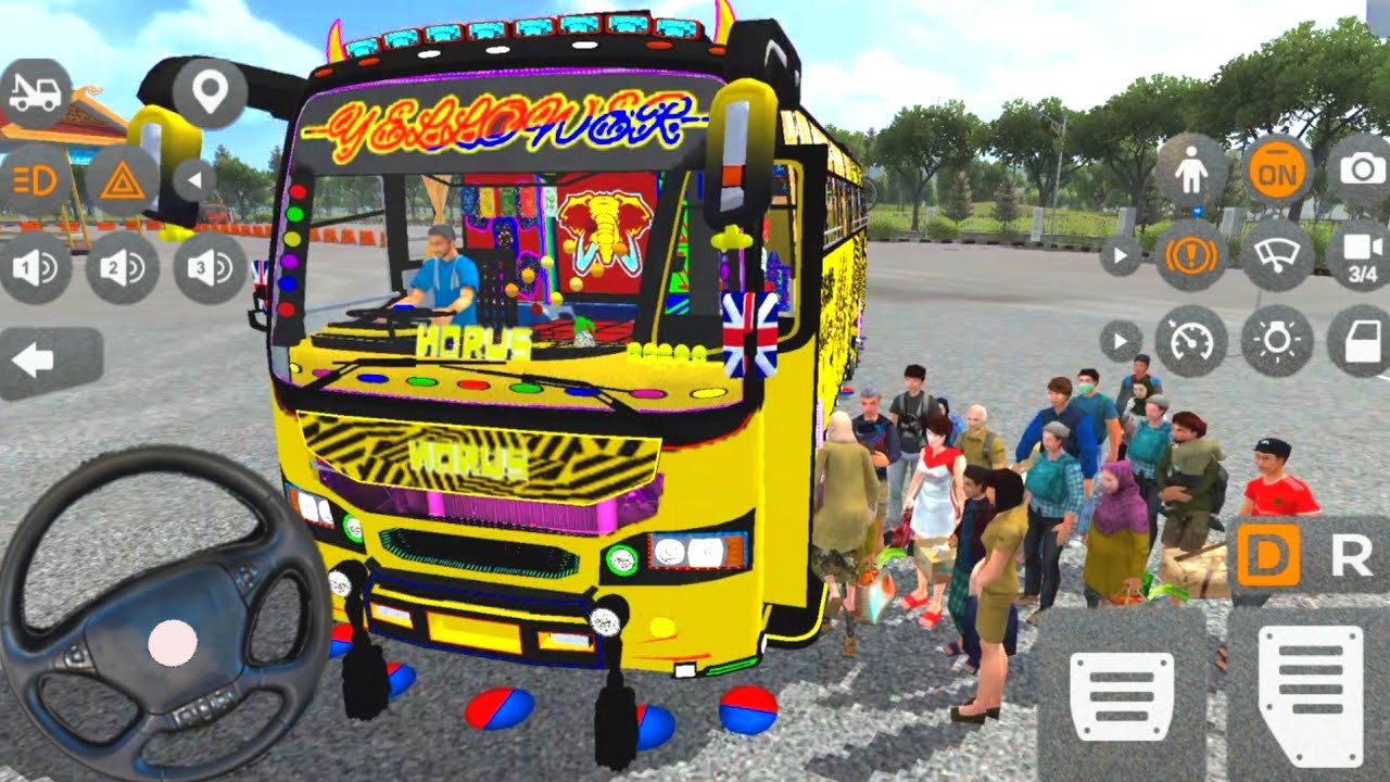 💥 Bus Simulator Indonesia New Bus Mod 2026 | Ultra Graphics Gameplay Video 