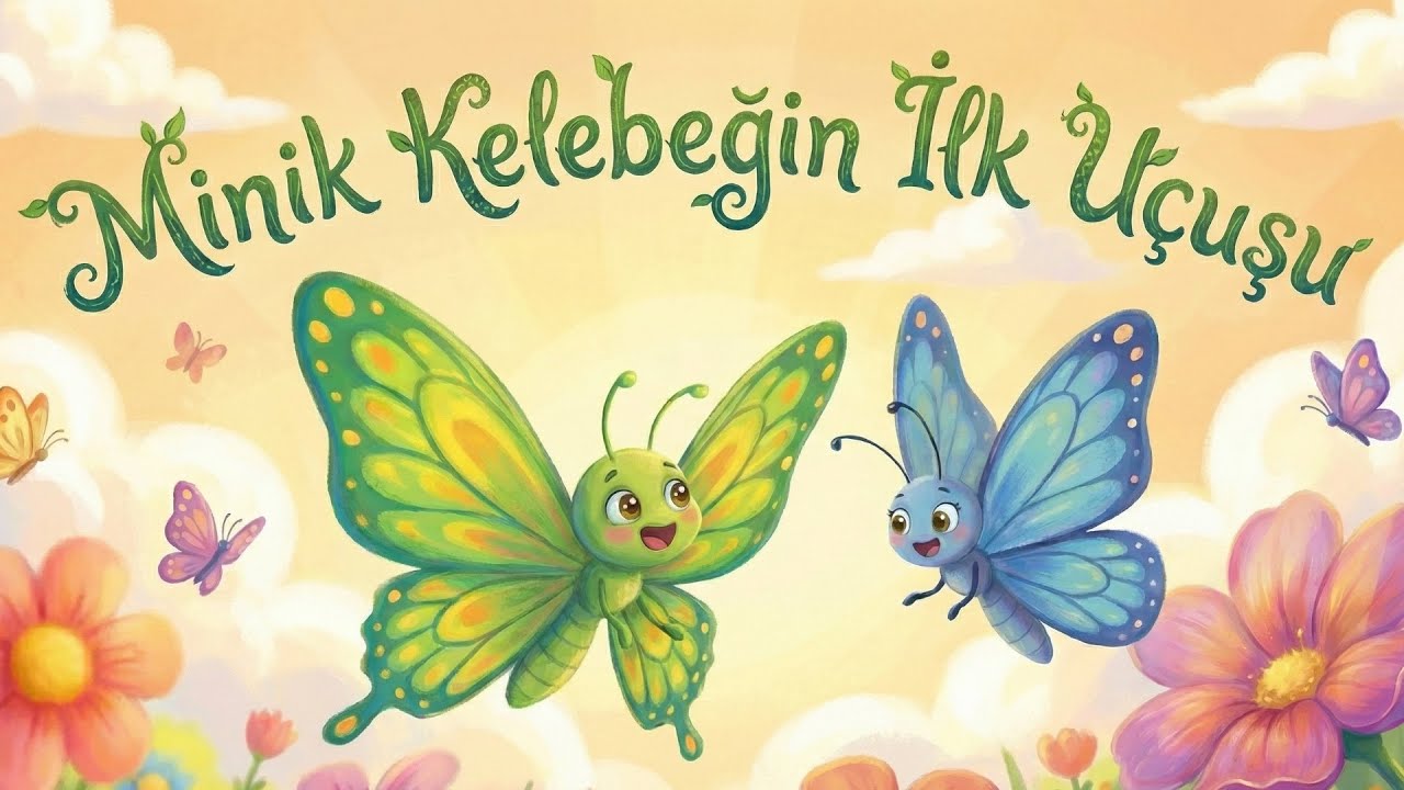 Minik Kelebeğin İlk Uçuşu - Uyku Zamanı Masalları #60 #masal #masaldinle #uykumasalı #uyku #çocuk