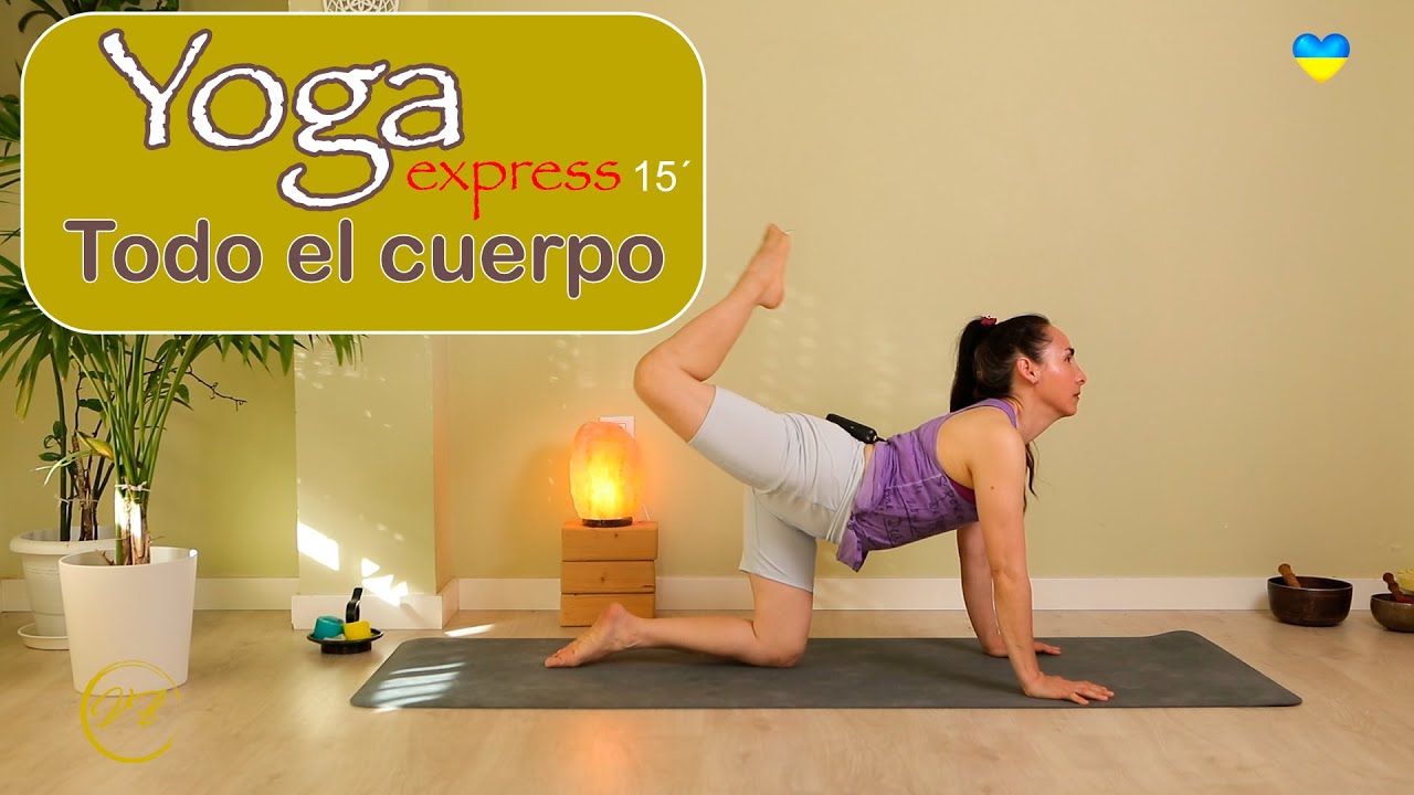 💫YOGA ESPRESS / Todo el CUERPO / Verena Boix (15 minutos)