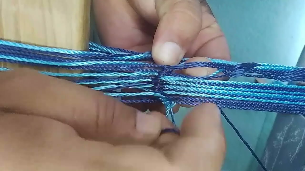 Hamaca tejido de arroz doble 