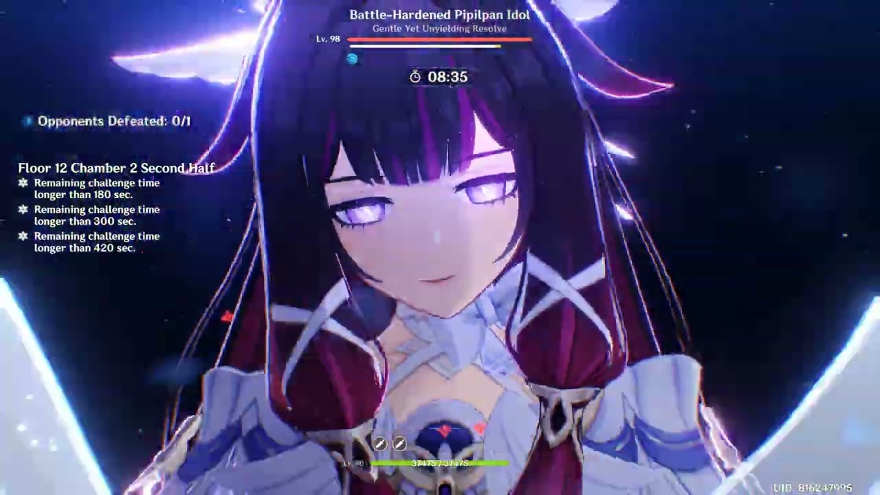 C0 Navia  &  C2 Zibai  | Spiral Abyss 6.3 | (Genshin Impact) #spiralabyss #genshinimpact #原神