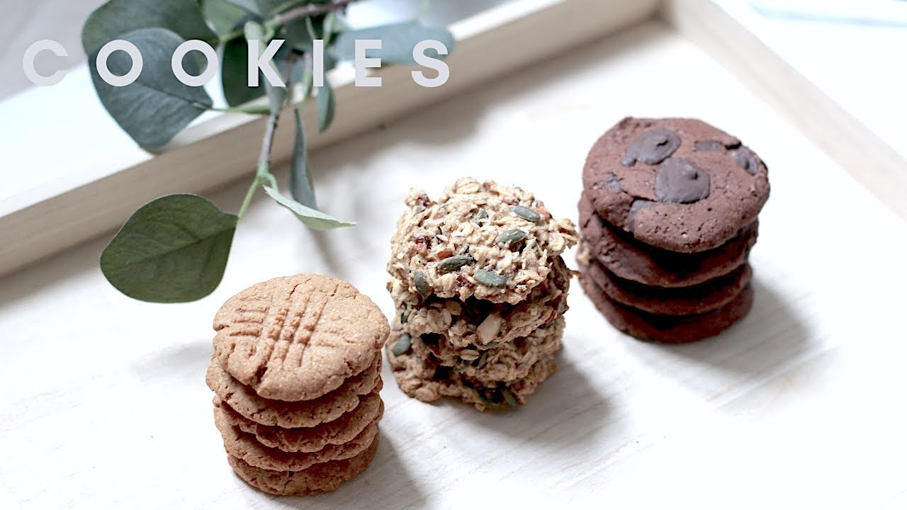 3 COOKIES VEGANI | Sani, buoni e facili da fare a casa
