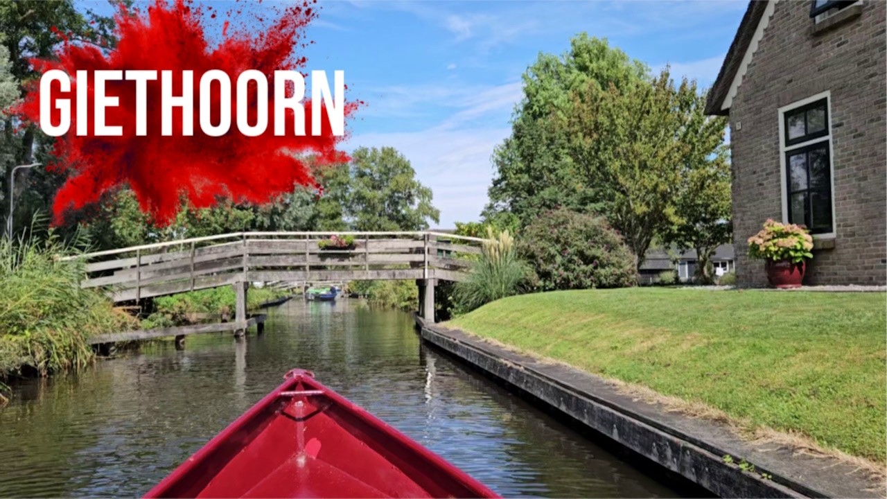 The magic waterways of Giethoorn