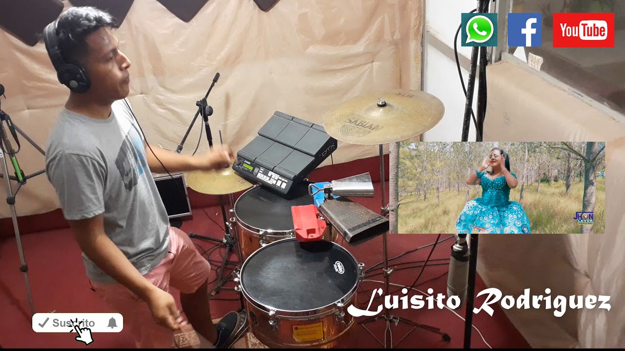 SHIRLEY HUAMAN 2020 - COVER TIMBALES Y BATERIA / LUISITO RODRIGUEZ