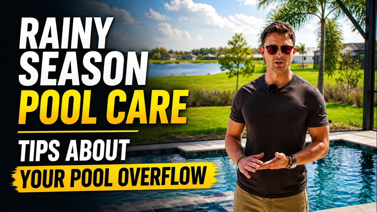 Rainy Season Pool Care: Tips about your pool overflow