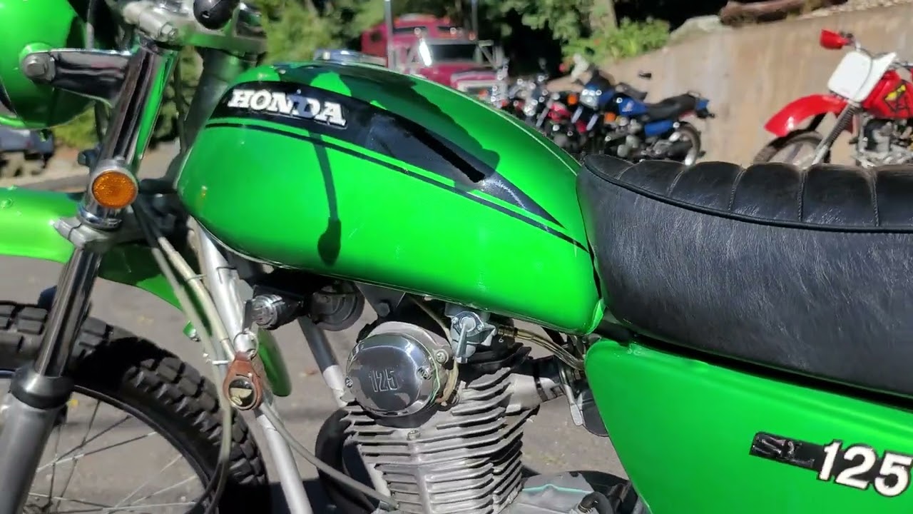 1971 HONDA SL125 PRISTINE CLASSIC