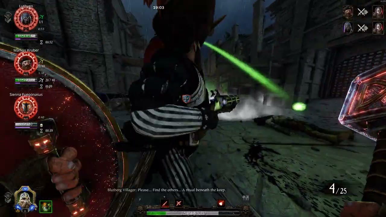 Vermintide 2 - Blood in the Darkness Cataclysm - 3 Deeds- Duo