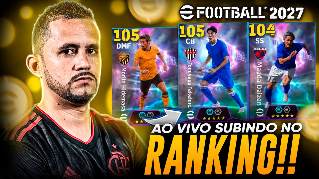 🚨 PR&Eacute; ATUALIZA&Ccedil;&Atilde;O SEMANAL AO VIVO!! SUBINDO NO RANKING DA PRIMEIRA DIVIS&Atilde;O | EFOOTBALL 2027