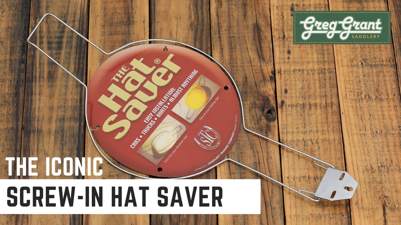 The 'Screw In' Hat Saver - Greg Grant Saddlery