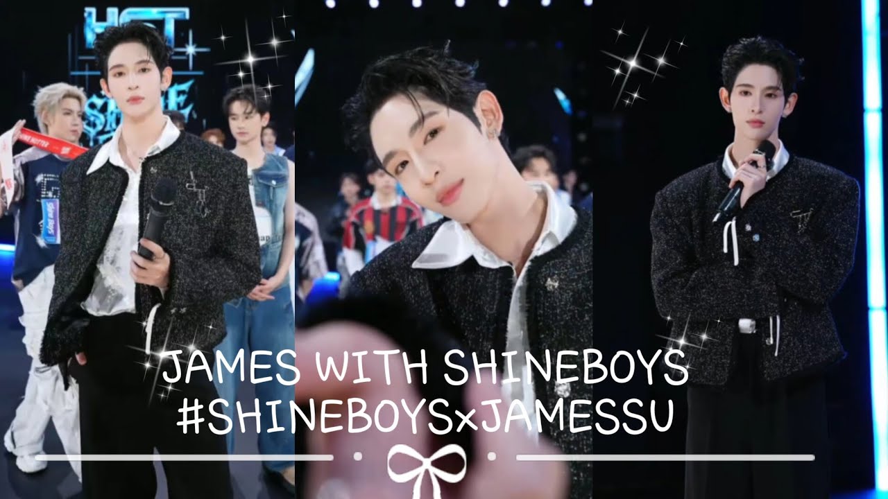 Live น้องเจมส์ ในรายการ SHINE #SHINEBOYSxJAMESSU#JamesSu #JAMESSU_DEXX