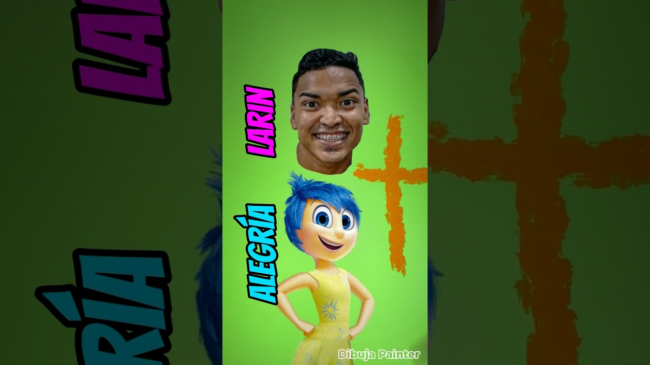 Fusionando a Larin con Alegr&iacute;a #intensamente2 #insideout2