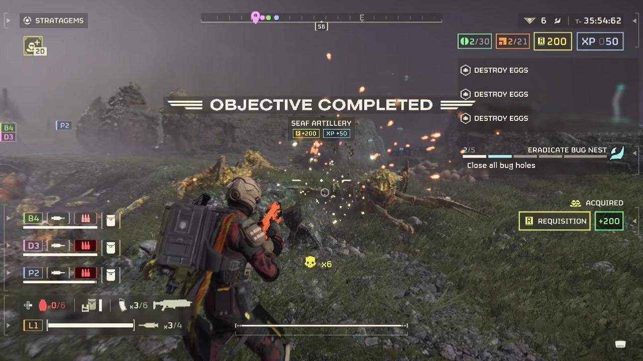 Helldivers 2 - LCKrazy SOLO CONQUERS Extreme Eradicate mission