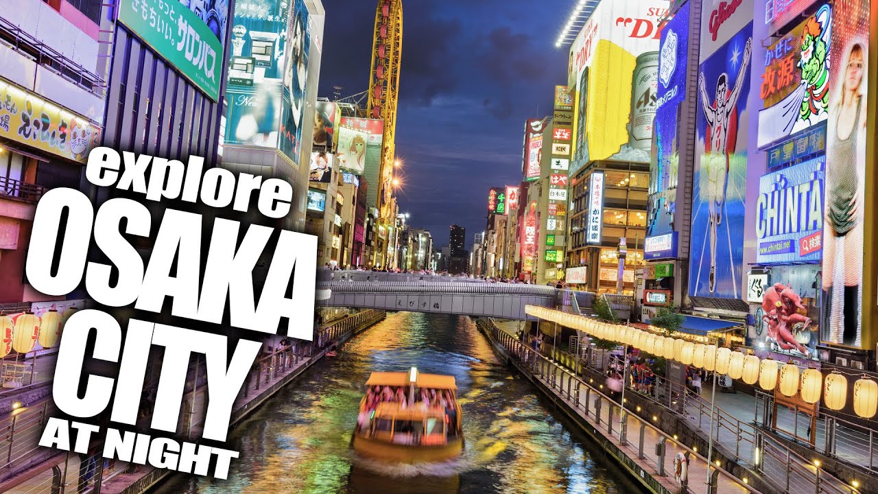 Exploring Osaka's Streets at Night | This Place Is Crazy! @TokyoLens