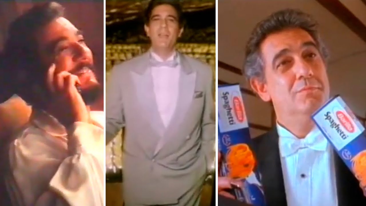 ТОП 15 реклам с Пласидо Доминго / Top 15 commercials with Placido Domingo
