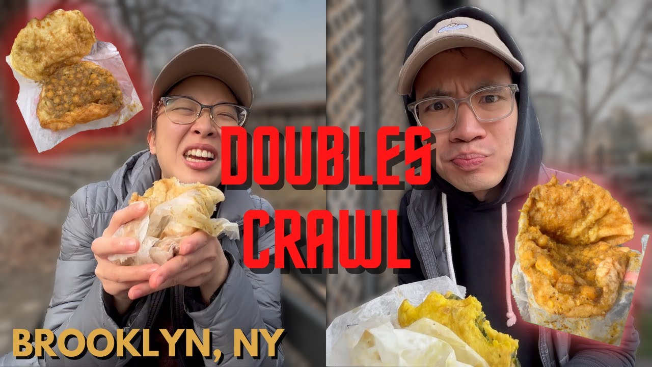 The BEST Trinidadian Doubles in Brooklyn NYC