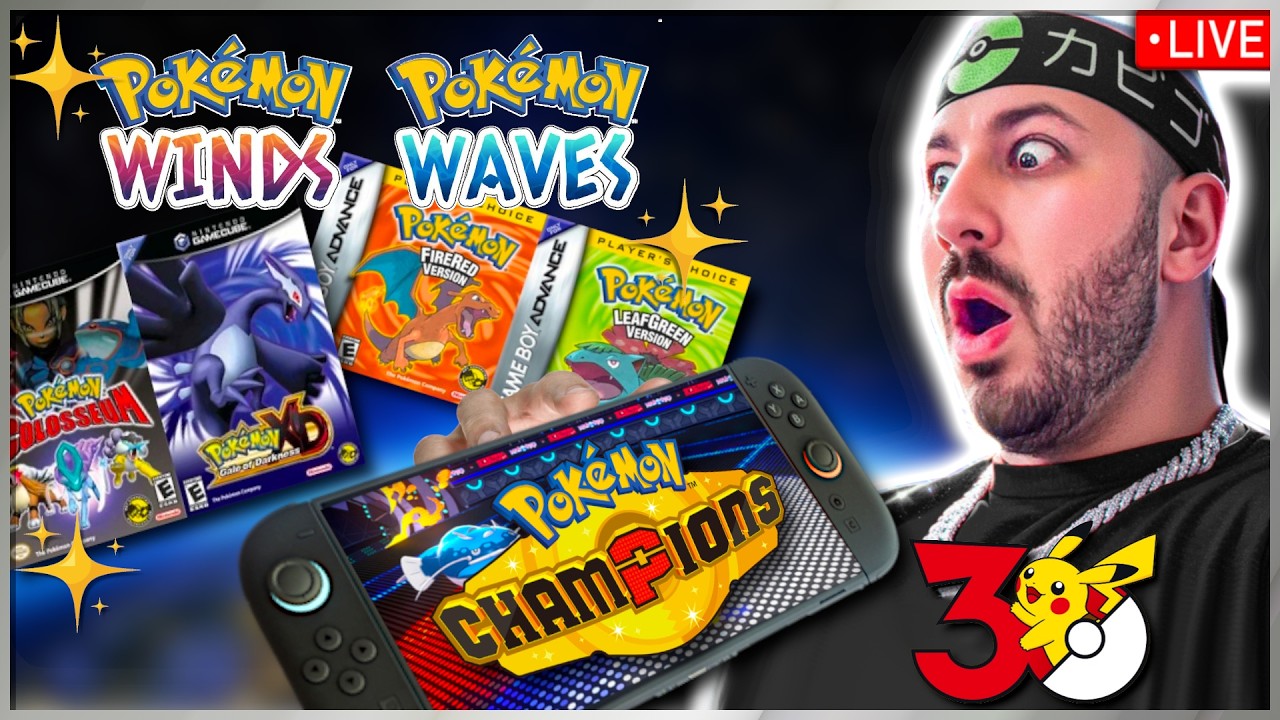 LIVE - Pokemon Day Pokemon Presents Watch Party!!