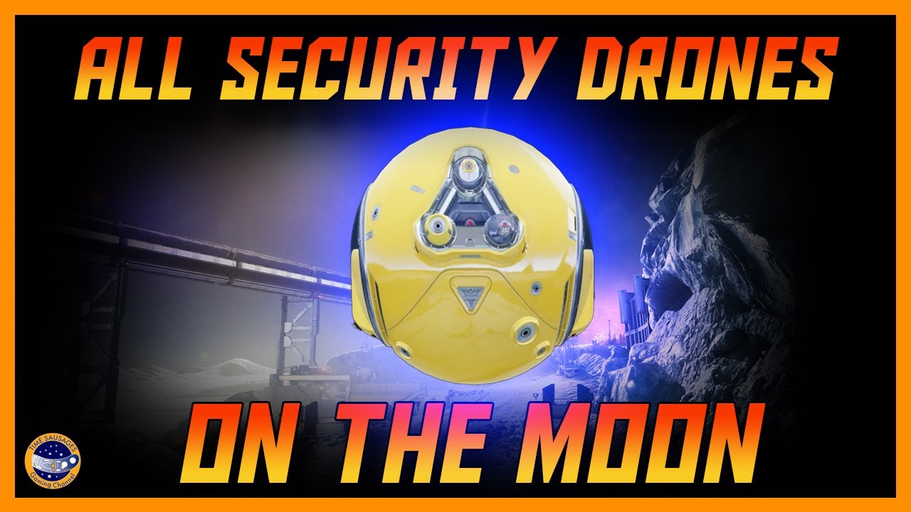 Destiny 2  All Security Drone Locations On The Moon