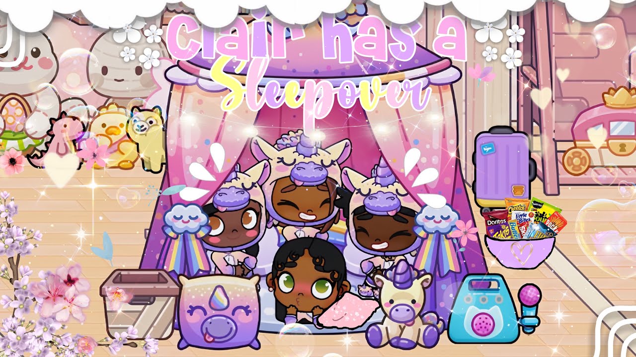 ✨Clair has a UNICORN sleep over🦄✨||So much fun||Avatar World Rp 🌏🐾Ft ​@luvly_Isadorable
