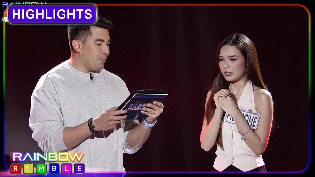 Francine Diaz, suwertehin kaya sa Rainbow Rumble jackpot round? | Rainbow Rumble
