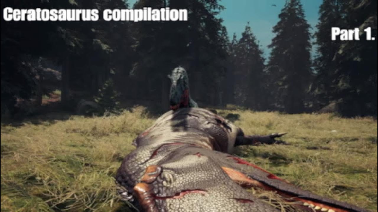 Path of Titans Official - Ceratosaurus PVP compilation #1.