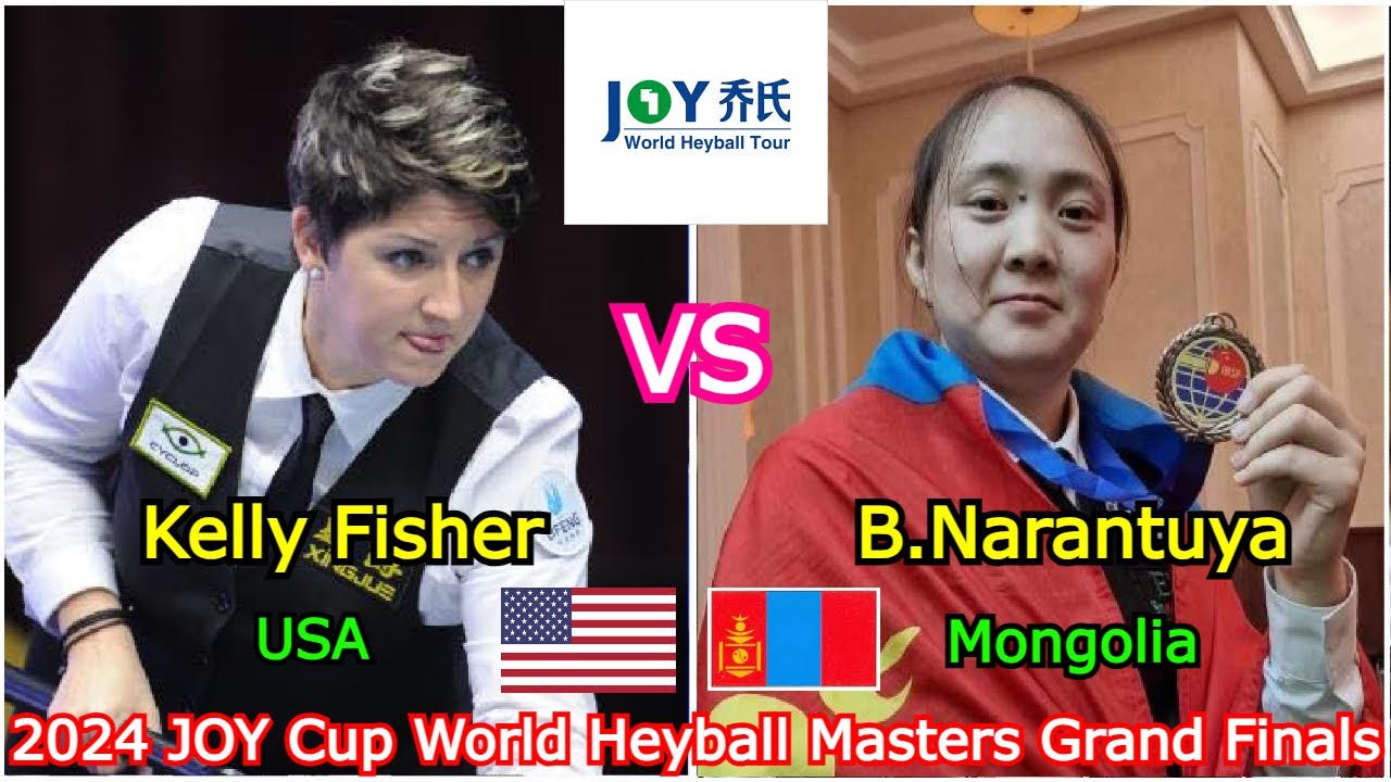 Kelly Fisher VS Narantuya Bayarsaikhan | 2024 JOY Cup World Heyball Masters Grand Finals - Race 13