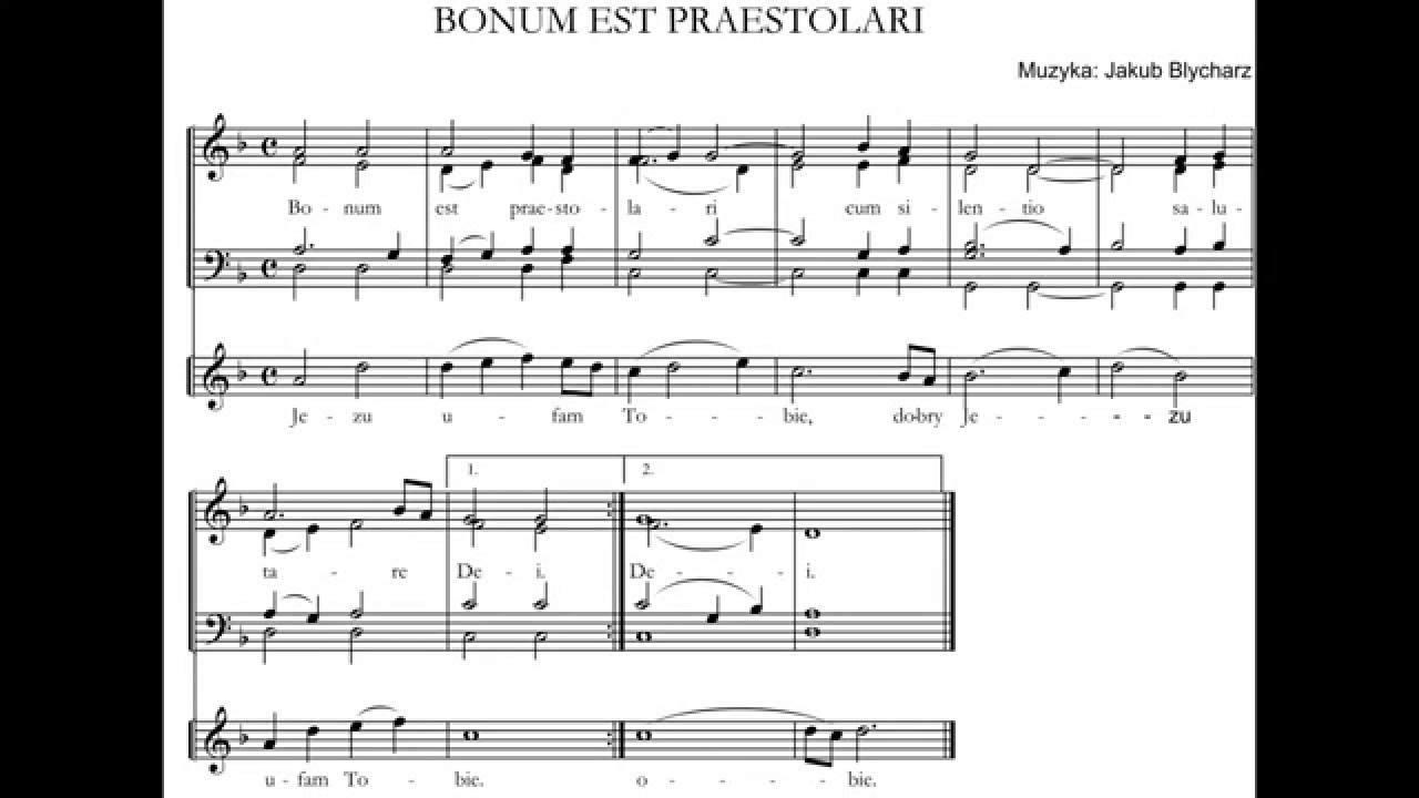 Bonum est praestolari (Bas)