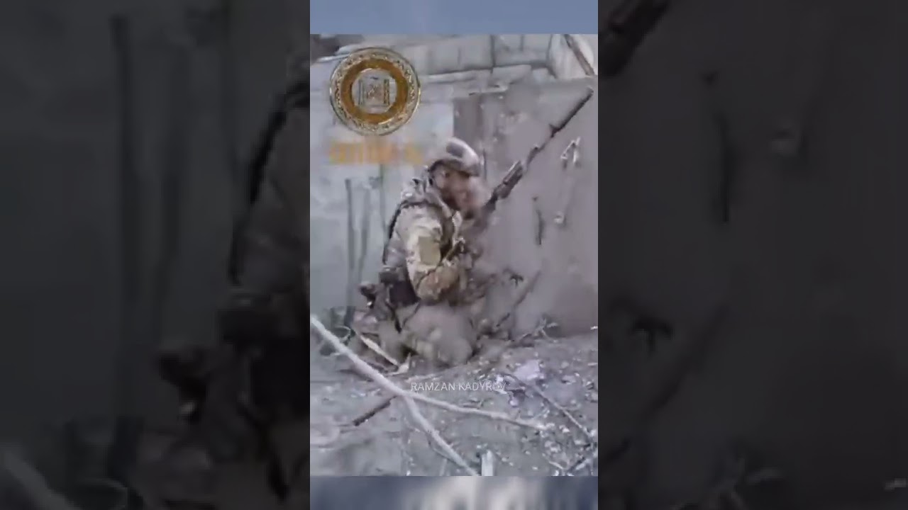 Chechen Special Forces on the battlefield | Donbass Close Combat | Ramzan Kadyrov_95