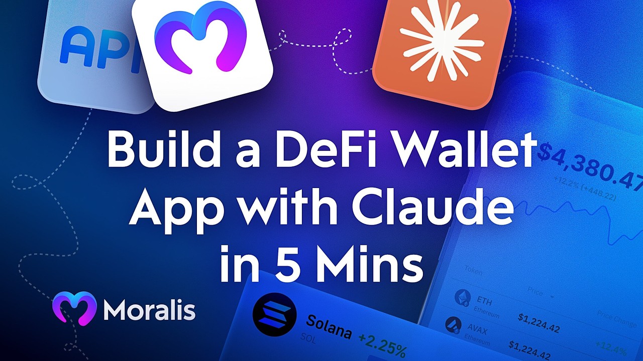 Build a DeFi Wallet App with Claude in 5 Mins