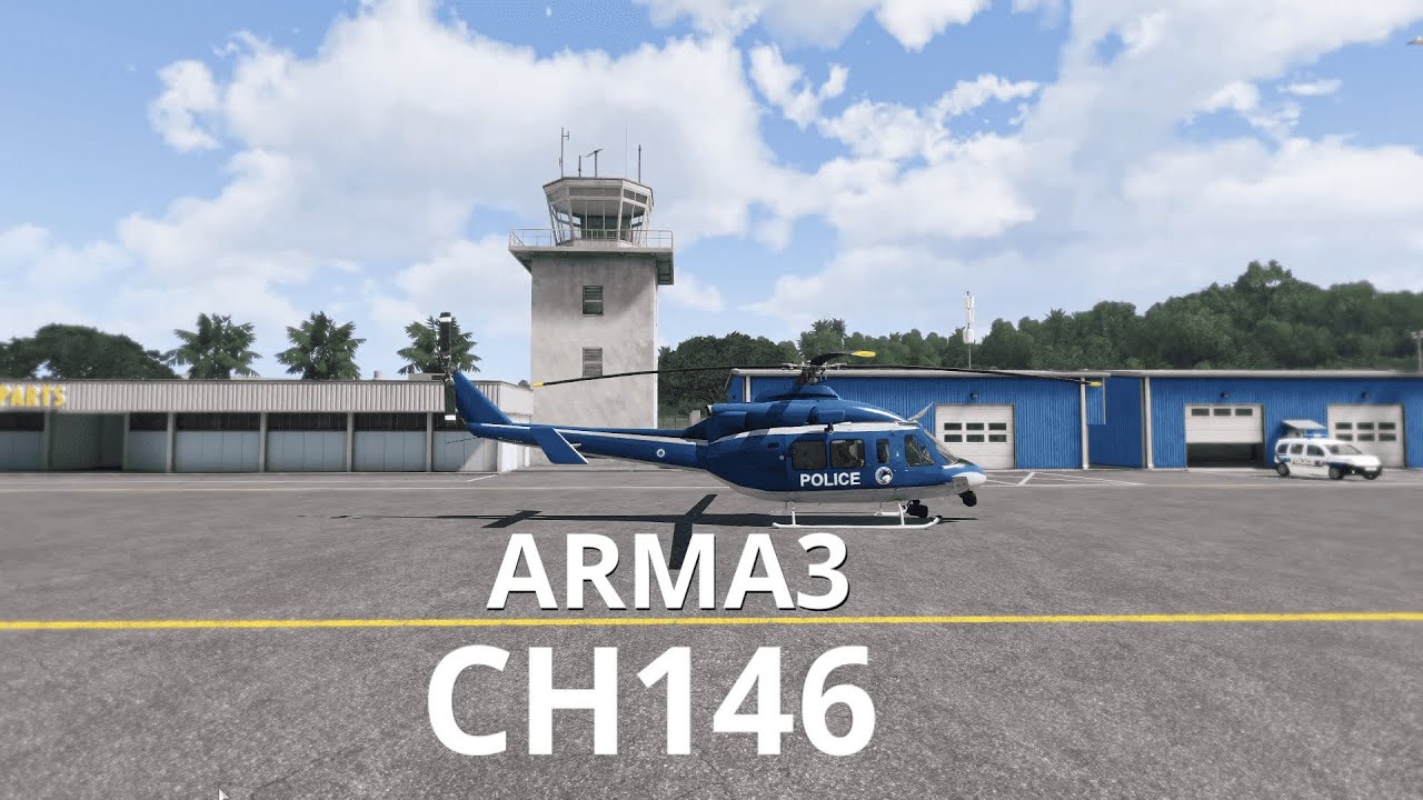 CH146 Polizeihelikopter in Arma3 fliegen