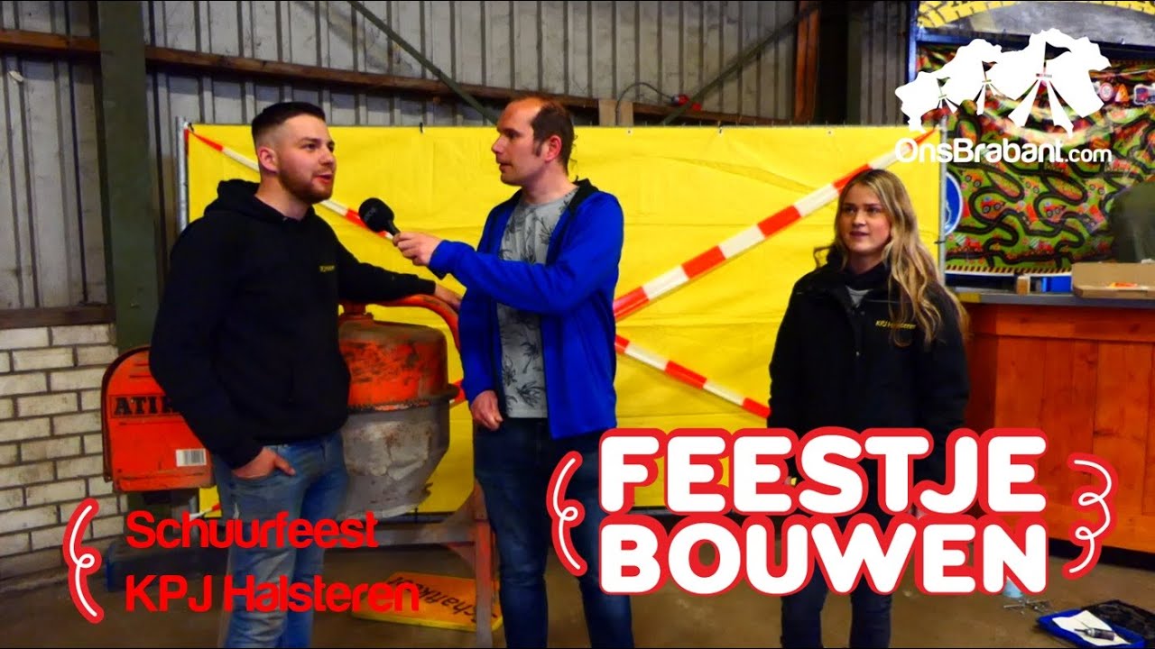 FEESTJE BOUWEN - Schuurfeest KPJ Halsteren