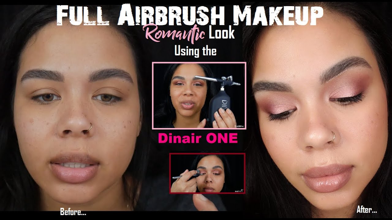 Airbrush Makeup GRWM using the Dinair ONE | IHEARTAIRBRUSH