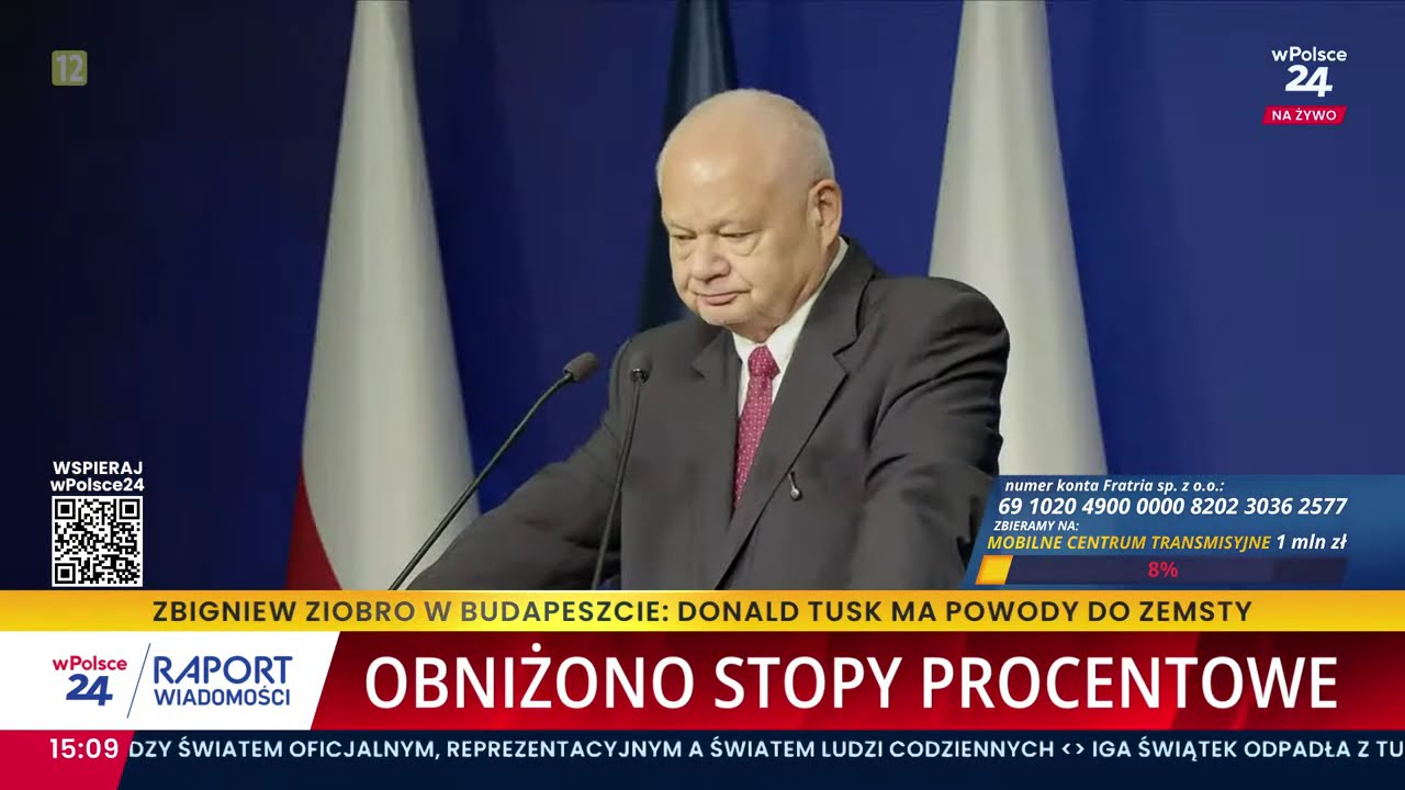 Polski złoty to dobro narodowe jak polska armia  |  Konferencja Prezesa NBP Adama Glapińskiego