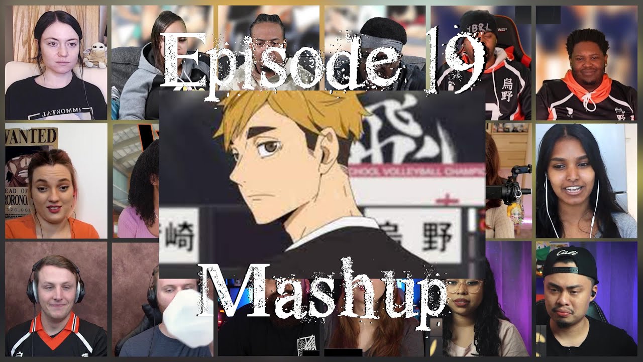 Haikyuu!! Season 4 Episode 19 Reaction Mashup | ハイキュー!!