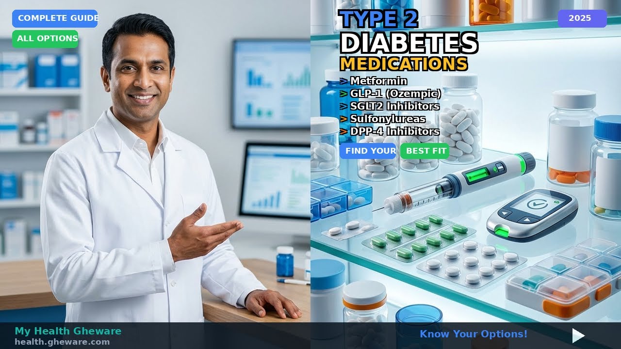 Type 2 Diabetes Medications: Which One is RIGHT for You?