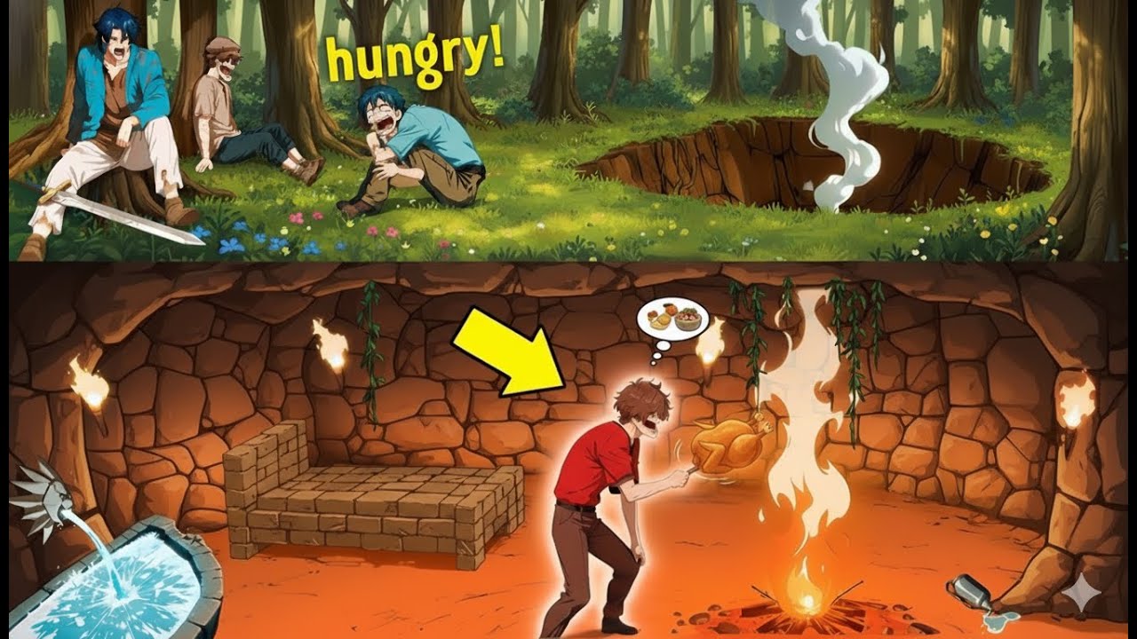 Iniwan Siyang Patay Pero Ginamit ang Talino Para Bumuo ng Underground Base | Manhwa Recap