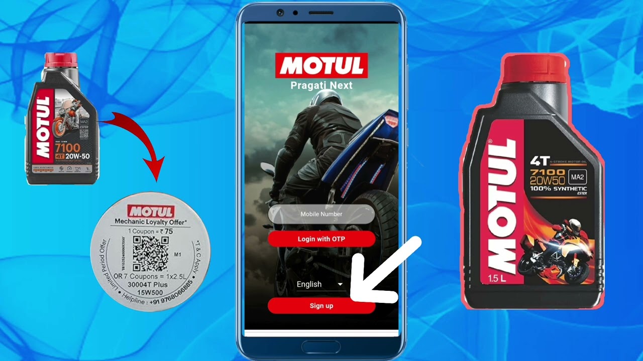 Motul Oil Coupon Ko kaise Scan Kare  | Motul Oil Coupon ka Paisa bank me kese bheje