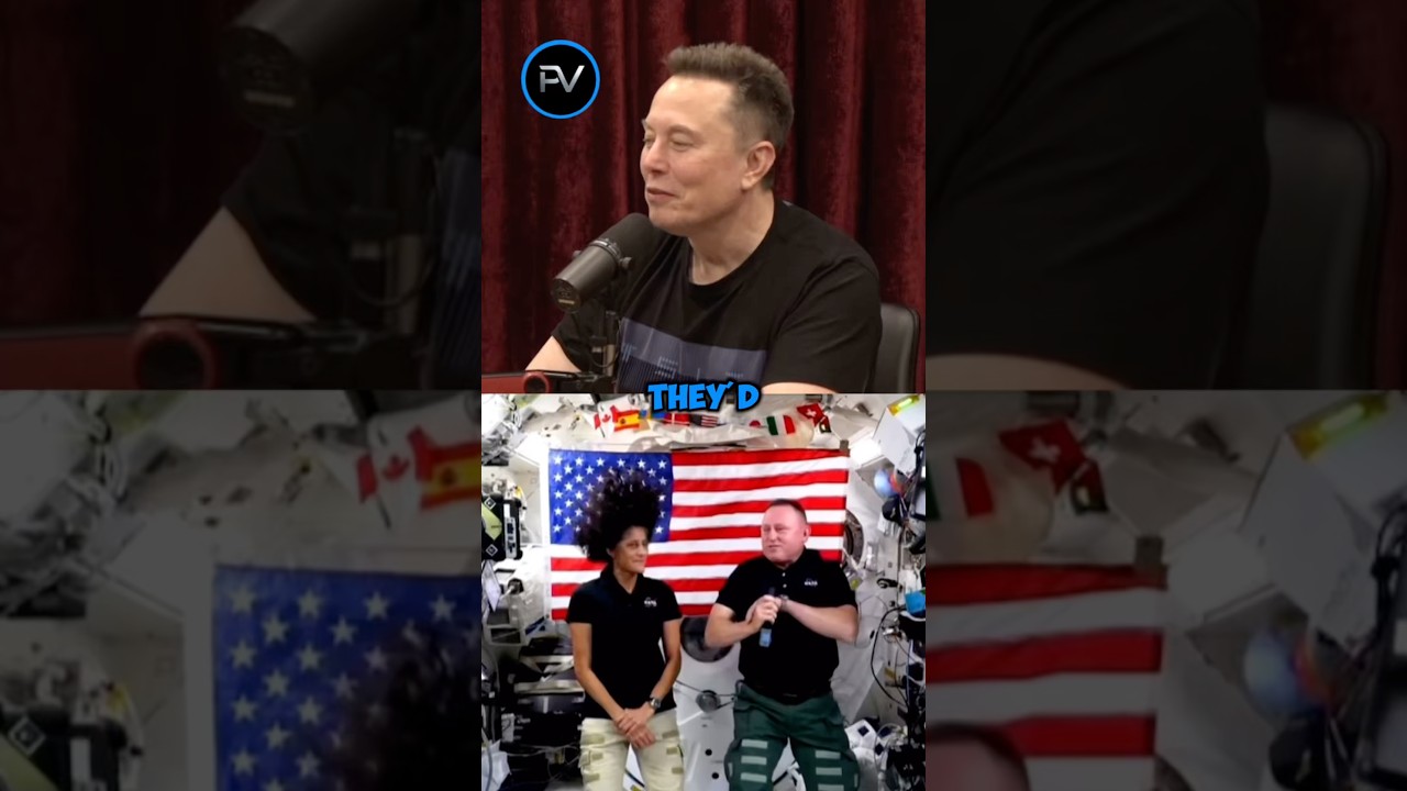 Джо и Илон обсуждают спасение с МКС.