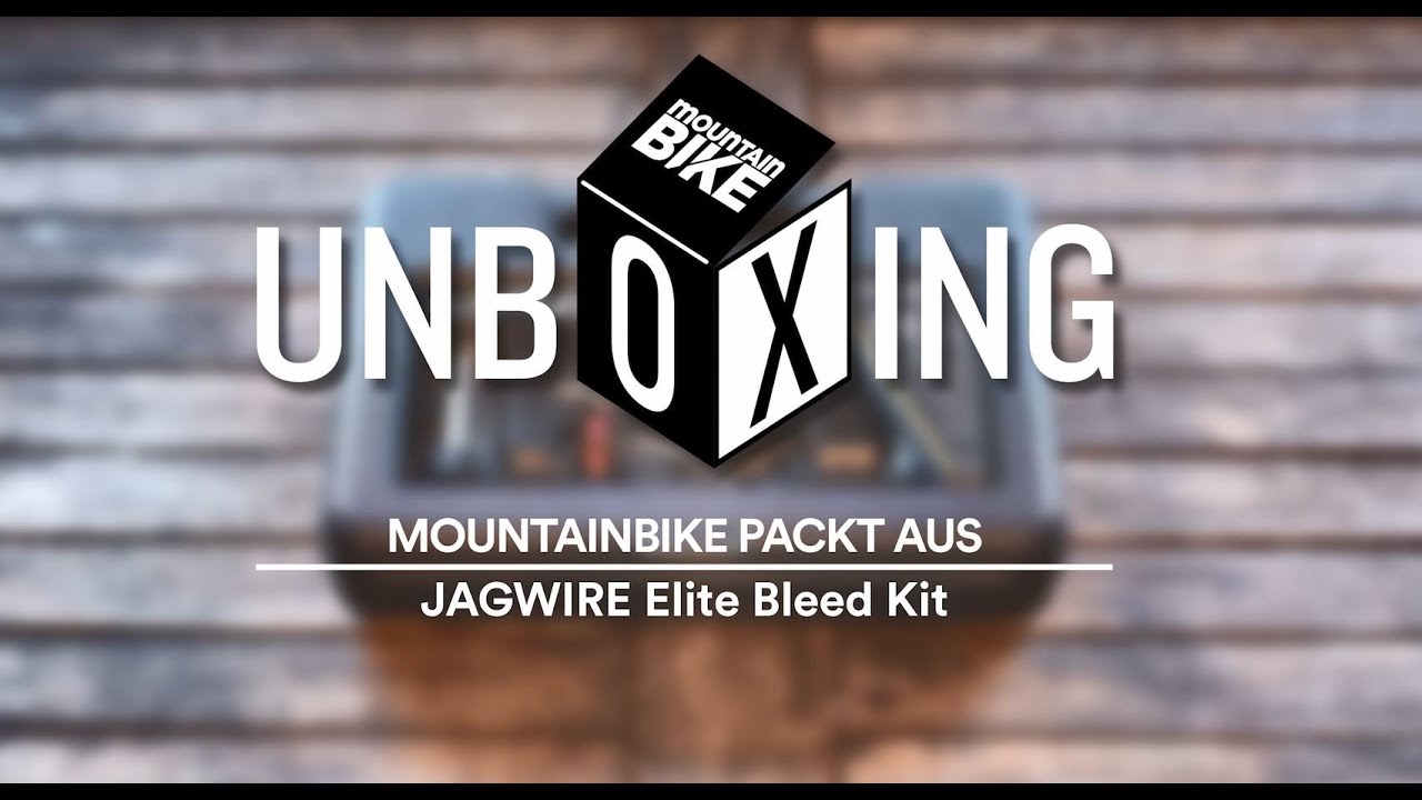 Unboxing Jagwire Elite Bleed Kit - MOUNTAINBIKE packt aus!