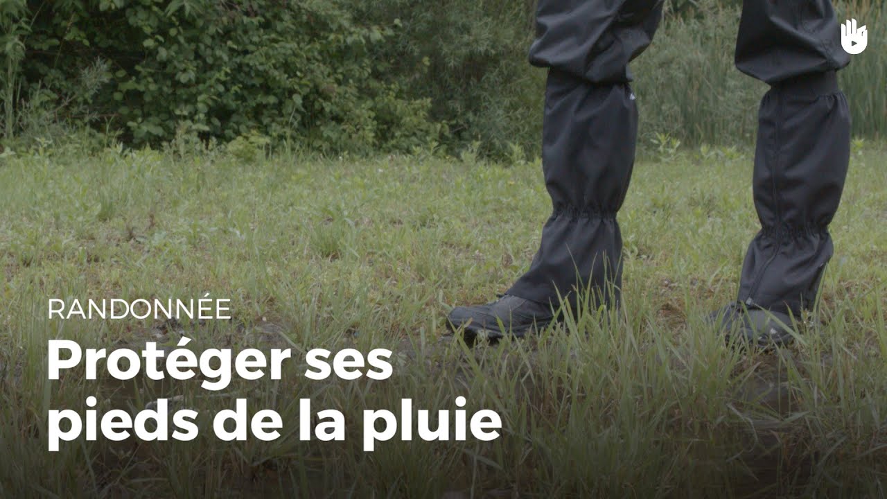 Comment bien protéger ses pieds de la pluie | Randonnée