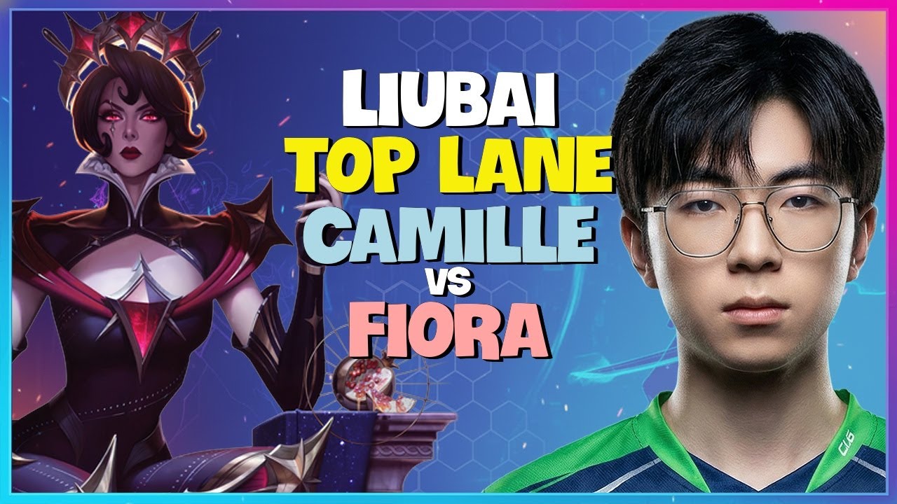 Liubai Rank 1 Challenger Camille Strategy and Flawless Top Lane Mechanics Engsub