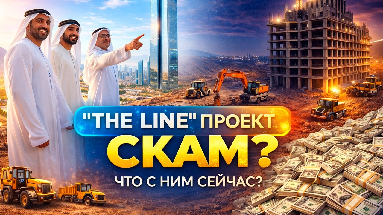 The Line в Саудовской Аравии | Строительство NEOM в 2026