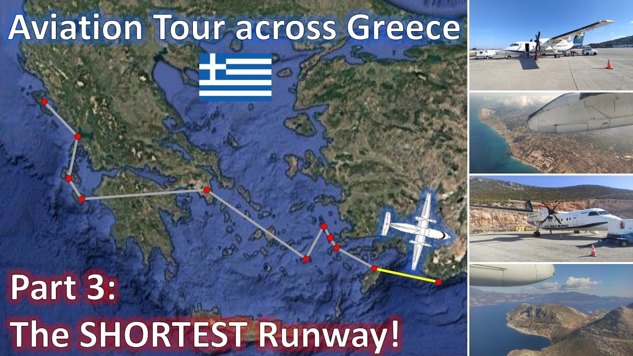 Crossing Greece on Turboprobs! Part 3: The MOST CHALLENGING Runway of Greece!