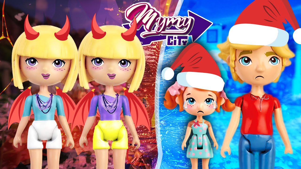&iexcl;Las Gemelas Malvadas estropean la navidad! 🎅 |  Mymy city 11