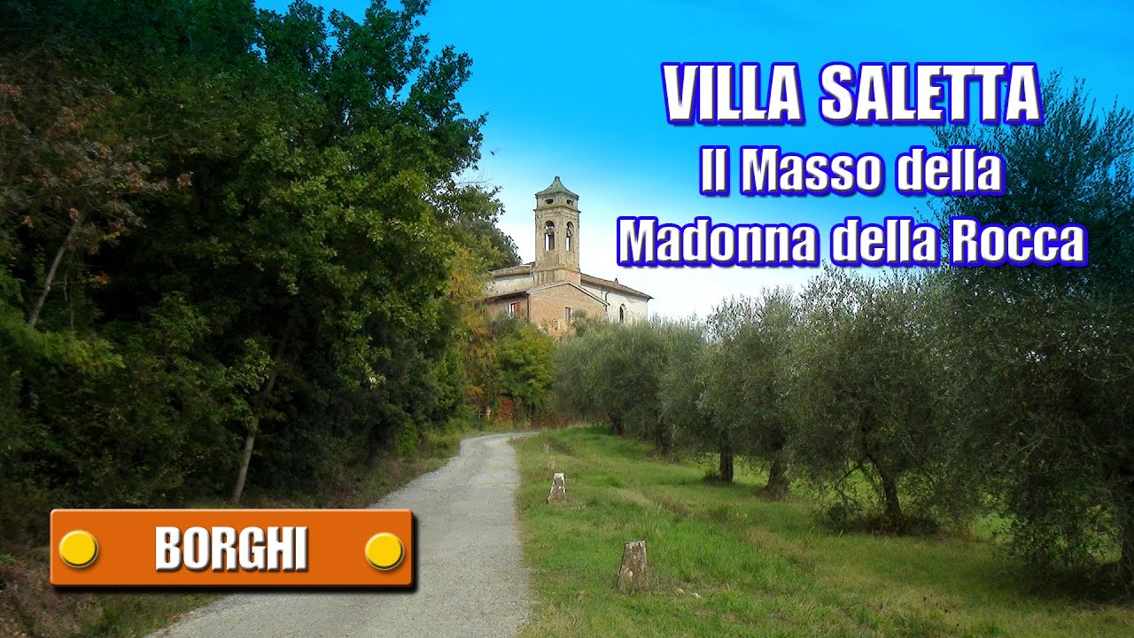 VILLA SALETTA  Palaia (PI) - Il Masso della Madonna della Rocca  - di Sergio Colombini